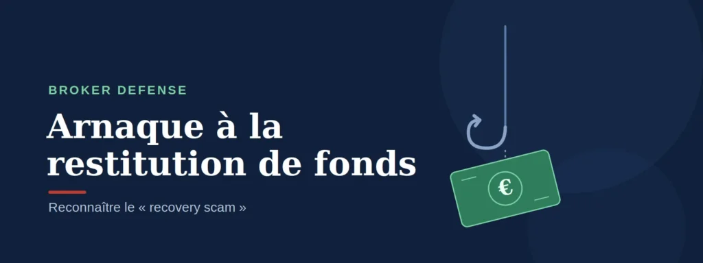 Arnaque à la restitution de fonds : recovery scam