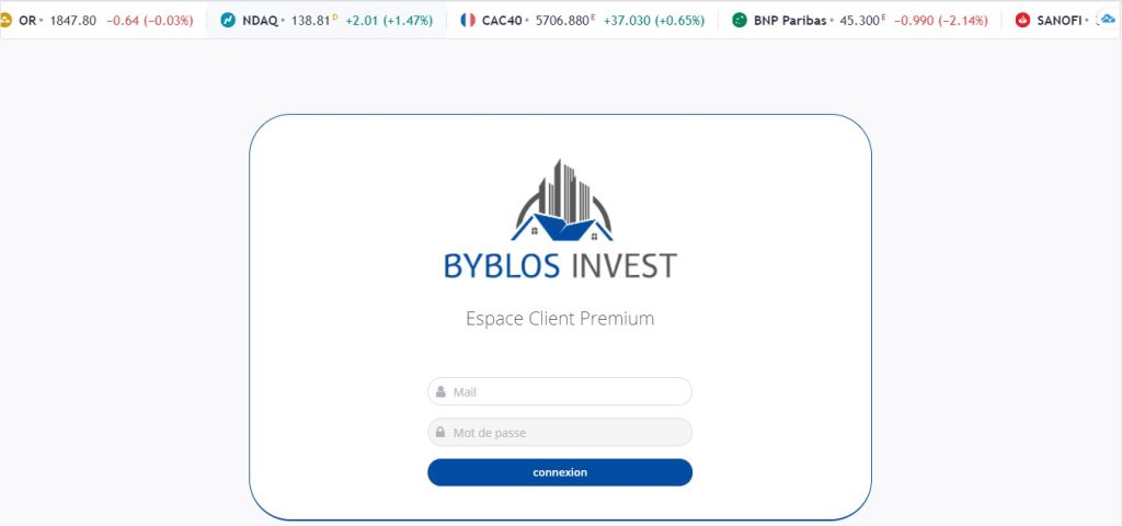 Byblos-holding.com : les arnaqueurs usurpent l’identité de Byblos Invest Holding S.A