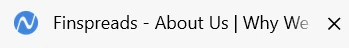 Le favicon de l'arnaque Finspreads est celui de Nixse !