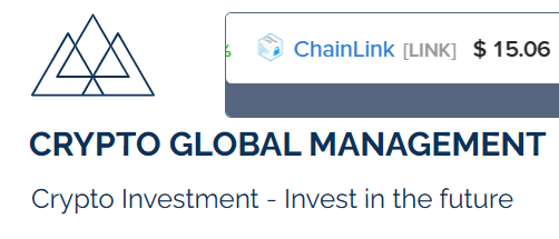 Logo Crypto Global Management - Évaluation de la légitimité du site