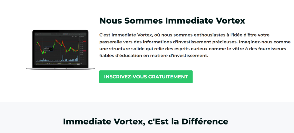 Immediate Vortex slogan