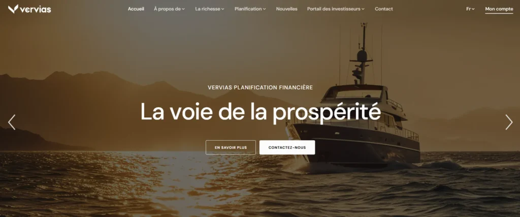 Page d'accueil