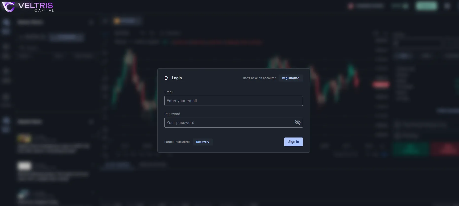 VELTRIS CAPITAL logo plateforme investissement en lignelogo plateforme investissement en ligne