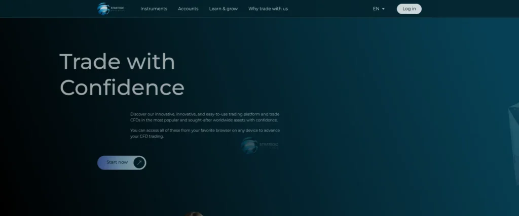 Strategic Advisers homepage header