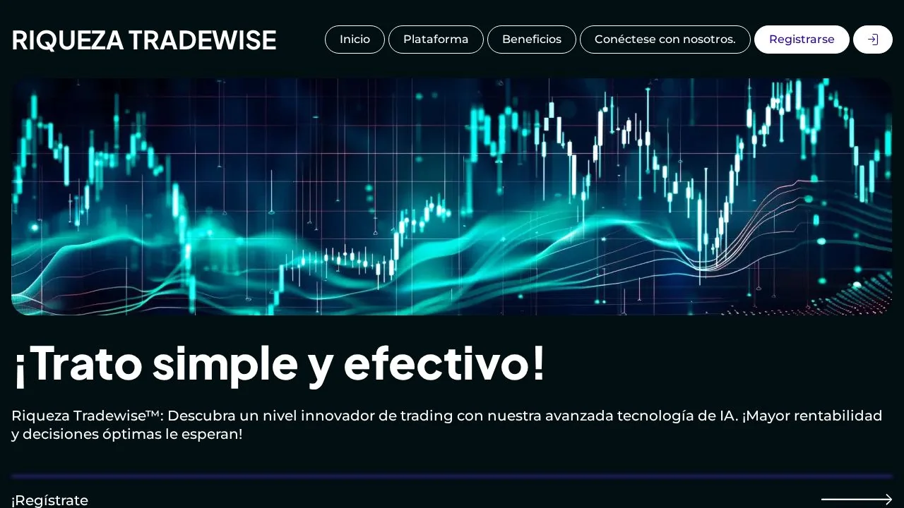 Capture d'écran du site riqueza-tradewise.com