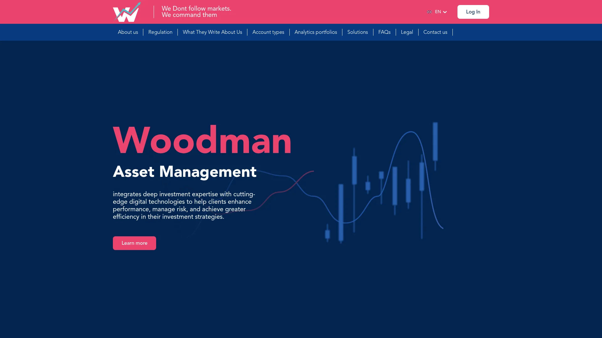Capture de la vitrine servie par woodman-asset.com le 19 octobre 2026