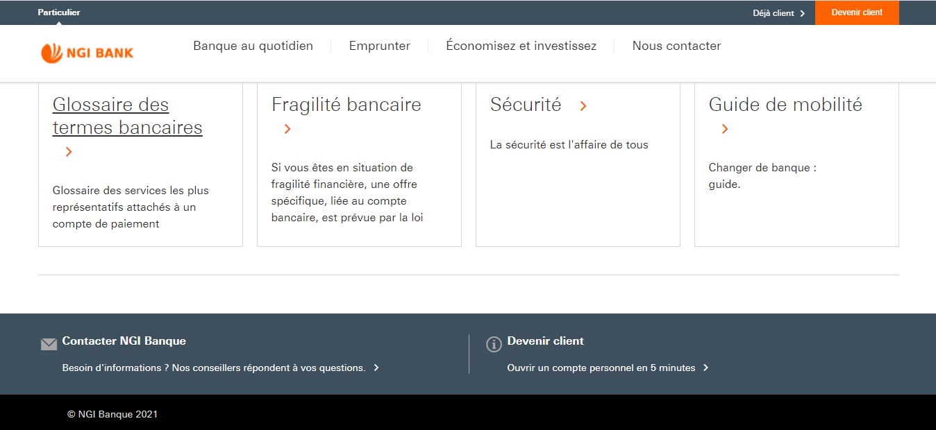 La page servie en 2021 revendiquait une présence dans plus de 76 pays, alors qu’elle n’existait qu’en français.